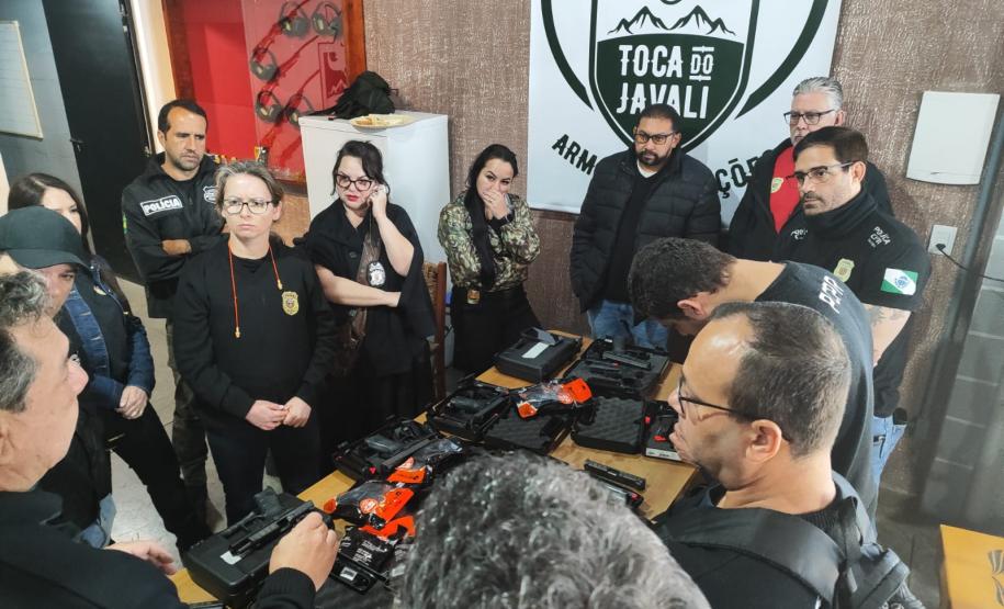 ESPC promove Curso de Operador de Pistola Beretta em União da Vitória