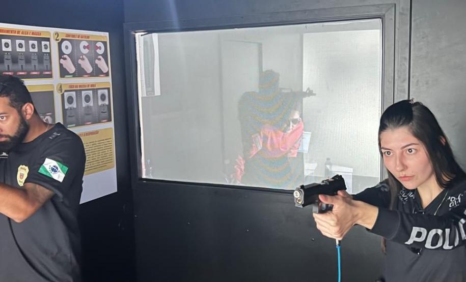 ESPC realiza instrução de armamento e tiro em Palmas